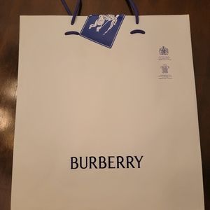 Burberry shopping bag